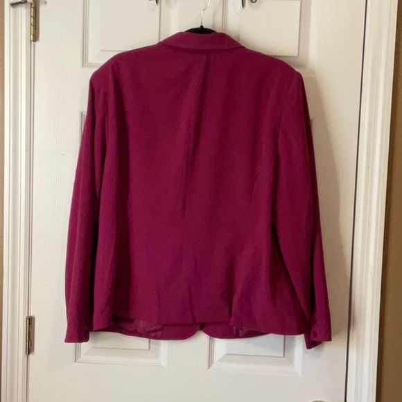 Jessica London Women’s Berry Pink Office Wear Business Casual Blazer Size 18 - Picture 2 of 13